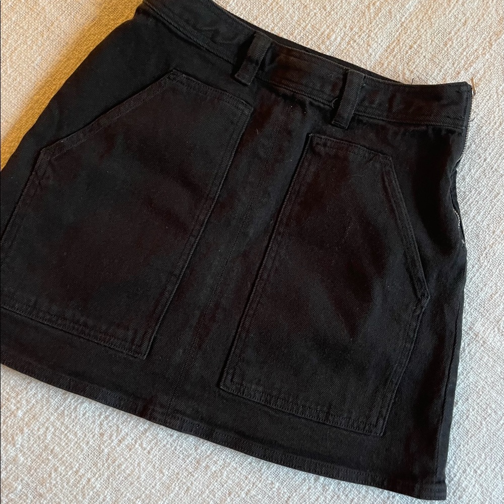 Wildfred Free Denim Skirt Black - Picture 2 of 9